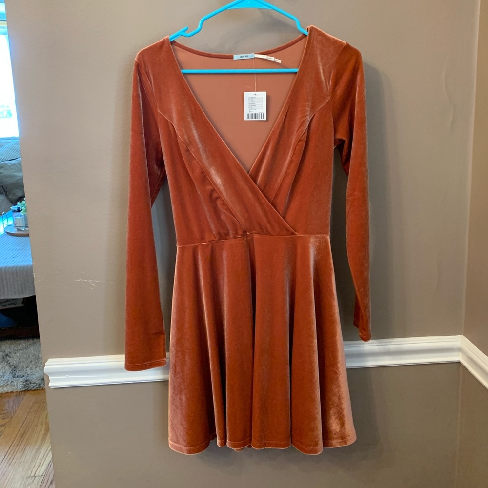 New Urban Outfitters Suede Dress